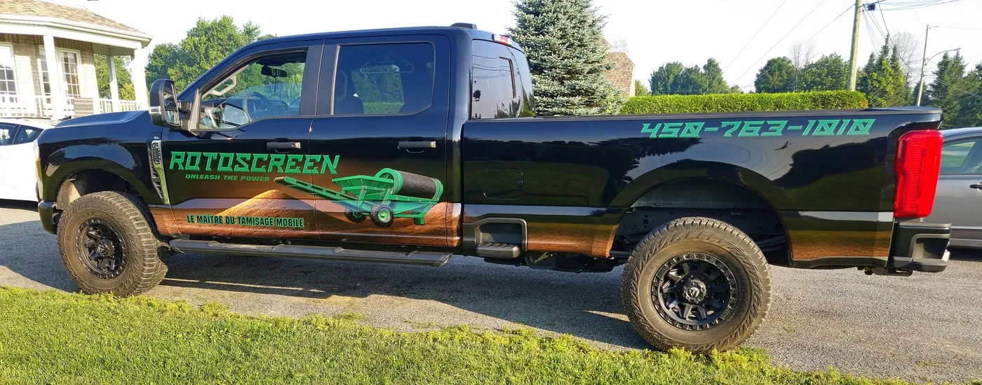Rotoscreen — Half wrap Super Duty — Après